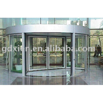 Automatic revolving door